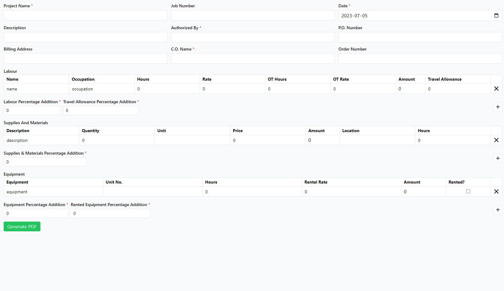 Featured image for Daily Work Order